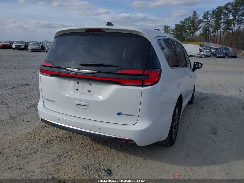 Vin: 2c4rc1s72sr577586, lot: 45001798, chrysler pacifica hybrid select 20254