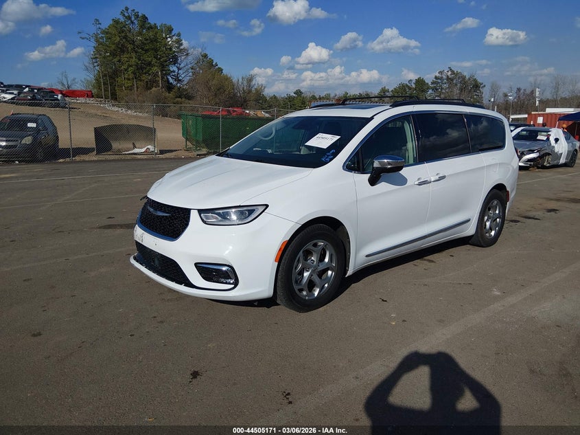 Vin: 2c4rc1gg9pr560056, lot: 45001927, chrysler pacifica limited 20232
