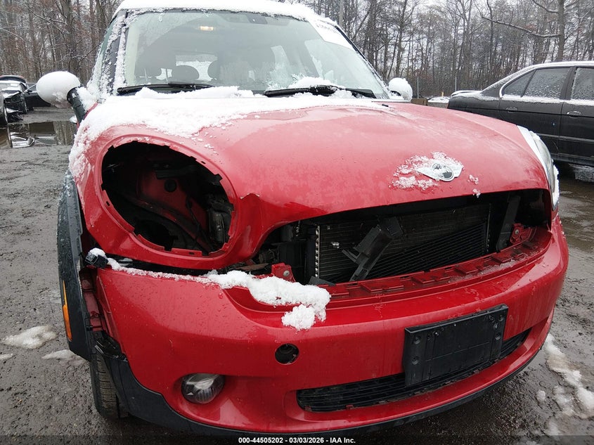 2013 Mini Countryman Cooper VIN: WMWZB3C58DWM31647 Lot: 44505202