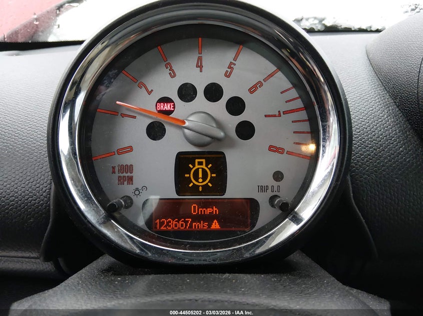 2013 Mini Countryman Cooper VIN: WMWZB3C58DWM31647 Lot: 44505202