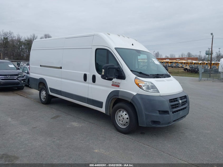 2017 Ram Promaster 3500 Cargo Van High Roof 159 Wb Ext