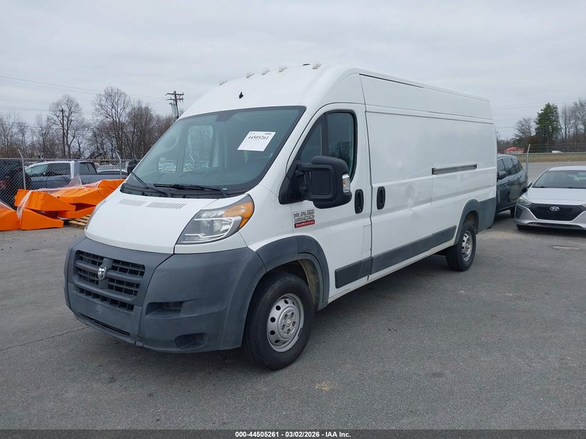 2017 Ram Promaster 3500 Cargo Van High Roof 159 Wb Ext