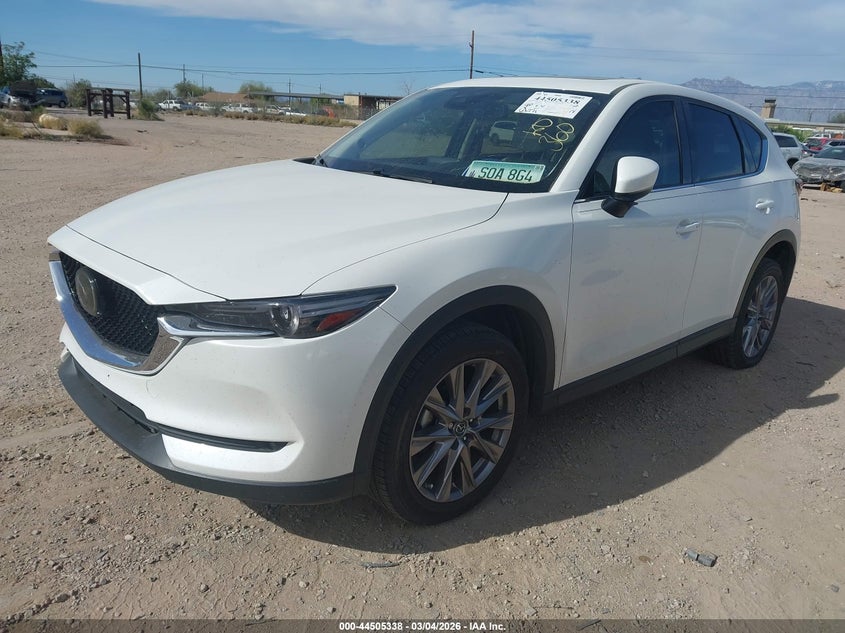 Vin: jm3kfadm3k1593867, lot: 45002094, mazda cx-5 grand touring 20192