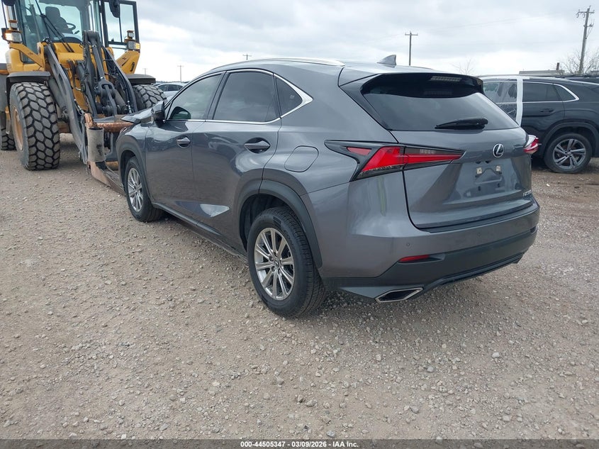 Vin: jtjdarbz0l5009039, lot: 45002103, lexus nx 300 20203