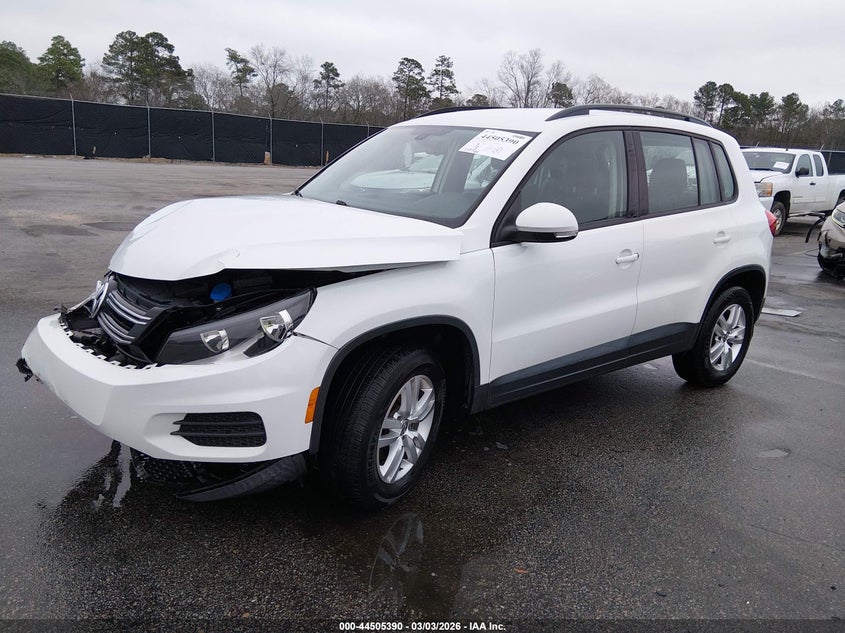 2017 Volkswagen Tiguan 2.0T/2.0T S
