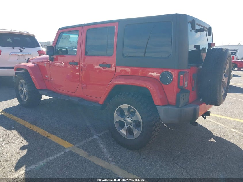2018 Jeep Wrangler Jk Unlimited Sahara 4X4