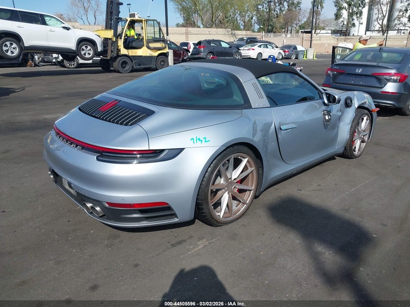 2022 Porsche 911 Edition 50 Years Porsche Design/Targa 4 Gts/Targa 4S