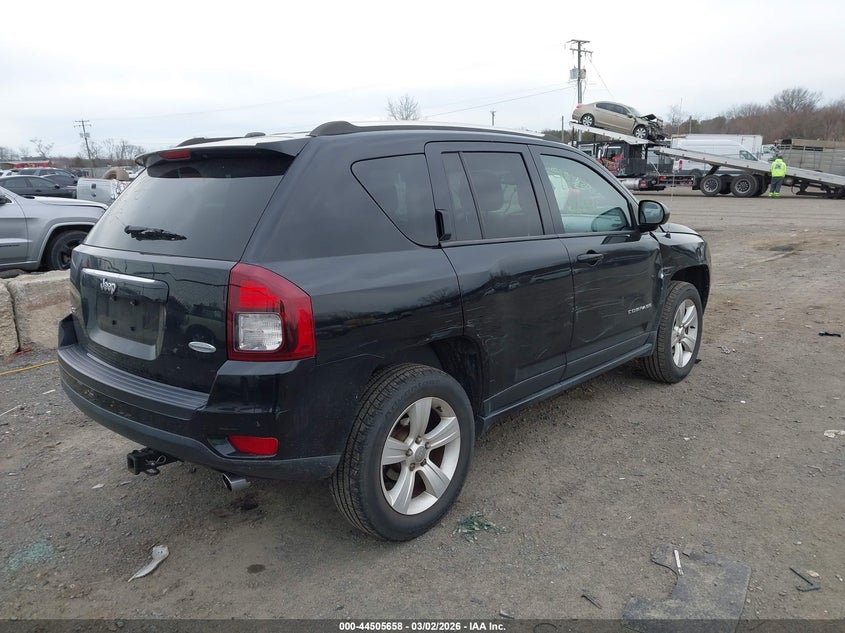 Vin: 1c4njdeb5ed846659, lot: 45002414, jeep compass latitude 20144