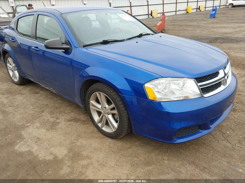 DODGE AVENGER 2012. Lot# 44505707. VIN 1C3CDZAGXCN315594. Photo 1