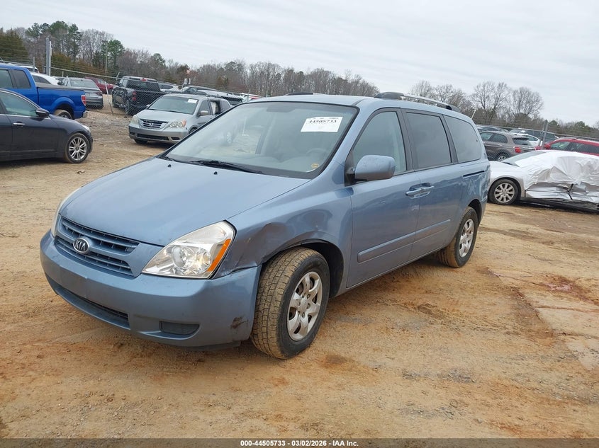 Vin: kndmg4c39a6342815, lot: 45002489, kia sedona lx 20102