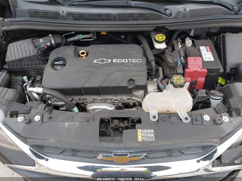 2021 Chevrolet Spark Fwd 2Lt Automatic VIN: KL8CF6SA9MC220996 Lot: 44505761