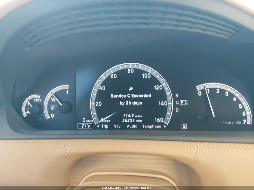 2008 Mercedes-Benz Cl 550 VIN: WDDEJ71X28A011861 Lot: 44505846