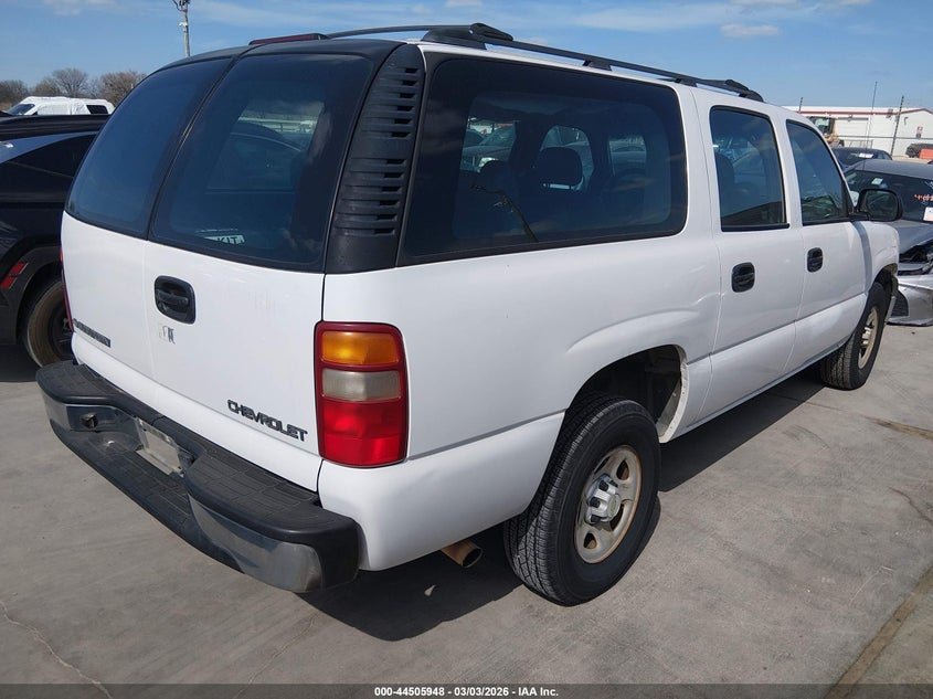 2002 Chevrolet Suburban 1500 Commercial Fleet