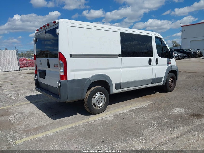 2016 Ram Promaster 1500 Low Roof