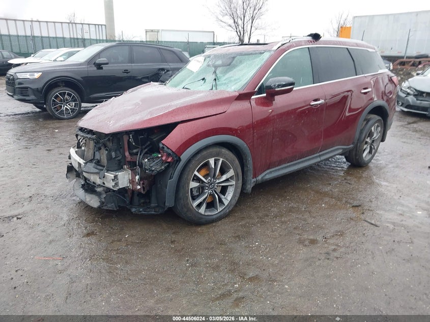 2022 Infiniti Qx60 Luxe Awd