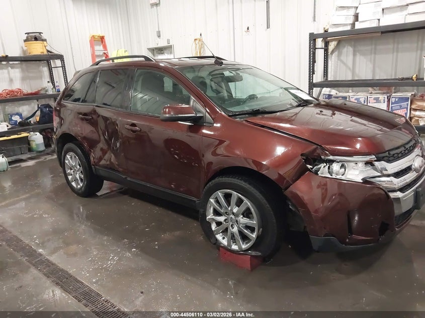 2FMDK4JC5CBA69826 2012 Ford Edge 3.5 Sel brown