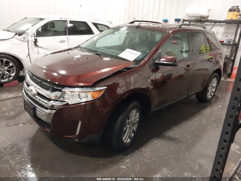 2012 Ford Edge 3.5 Sel brown Lot 111044506110 Vin 2FMDK4JC5CBA69826