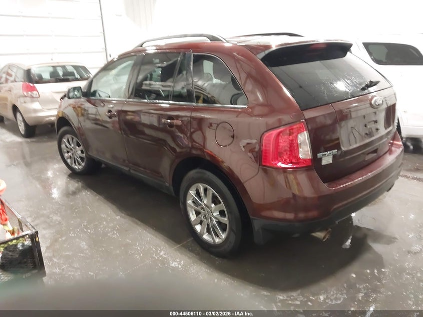 2FMDK4JC5CBA69826 2012 Ford Edge 3.5 Sel brown