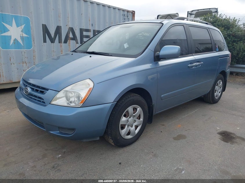 Vin: kndmg4c38a6324788, lot: 45002893, kia sedona 20102