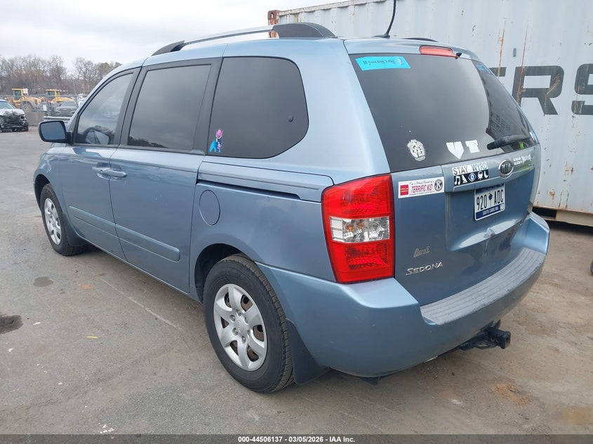 Vin: kndmg4c38a6324788, lot: 45002893, kia sedona 20103