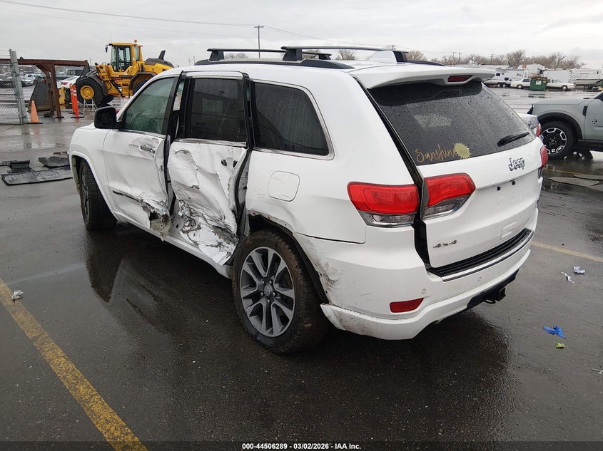 2017 Jeep Grand Cherokee Overland 4X4