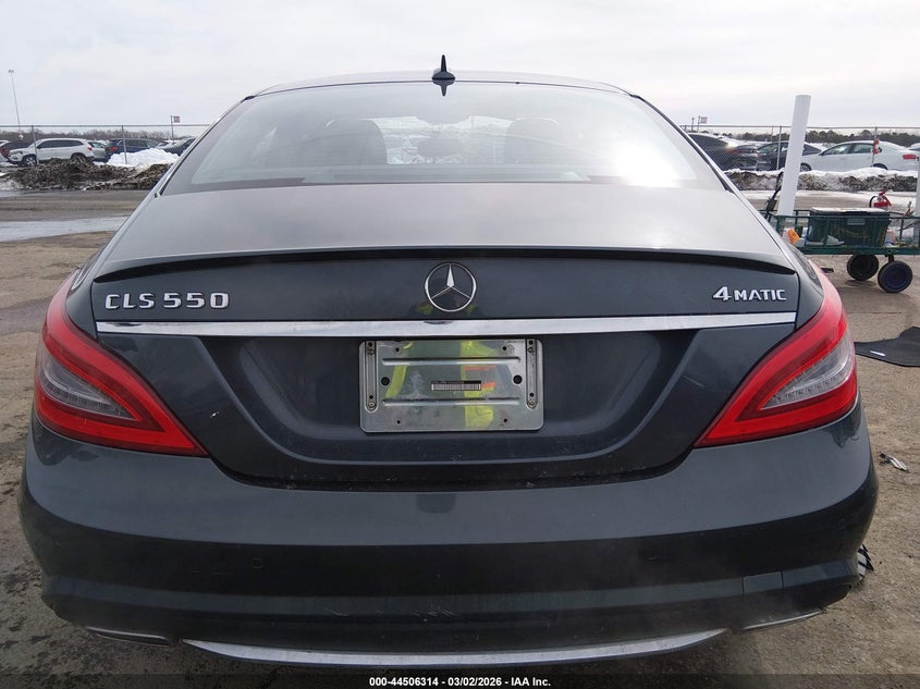 2013 Mercedes-Benz Cls 550 4Matic VIN: WDDLJ9BB1DA062008 Lot: 44506314