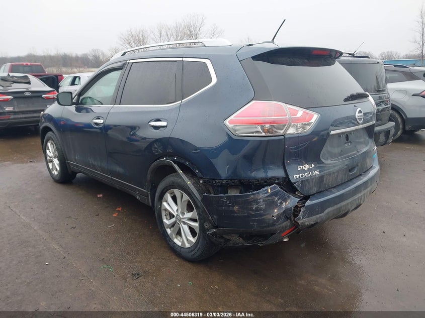 2015 Nissan Rogue S/Sl/Sv