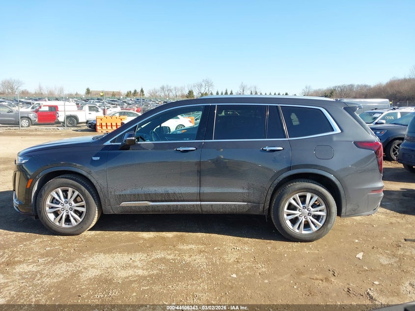2022 Cadillac Xt6 Awd Luxury VIN: 1GYKPBR40NZ124479 Lot: 44506343