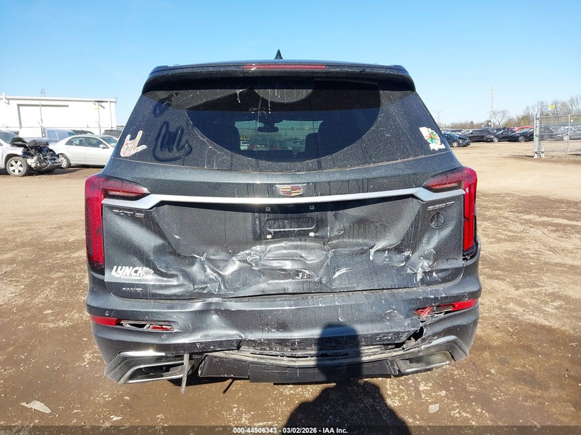 2022 Cadillac Xt6 Awd Luxury VIN: 1GYKPBR40NZ124479 Lot: 44506343