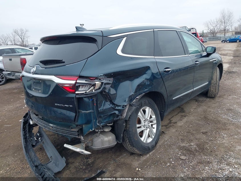 Vin: 5gaerbkw1kj266800, lot: 45003230, buick enclave fwd essence 20194