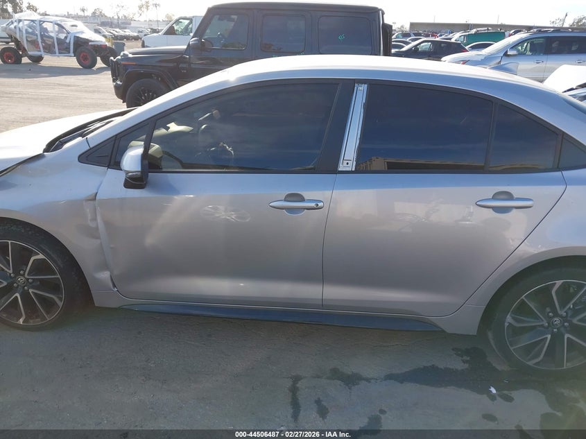 VIN JTDS4MCE9PJ100601 2023 TOYOTA COROLLA SE