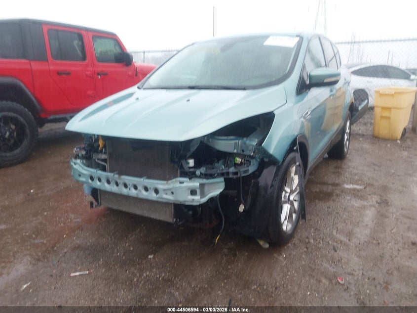 Vin: 1fmcu0h91duc42567, lot: 45003350, ford escape sel 20132