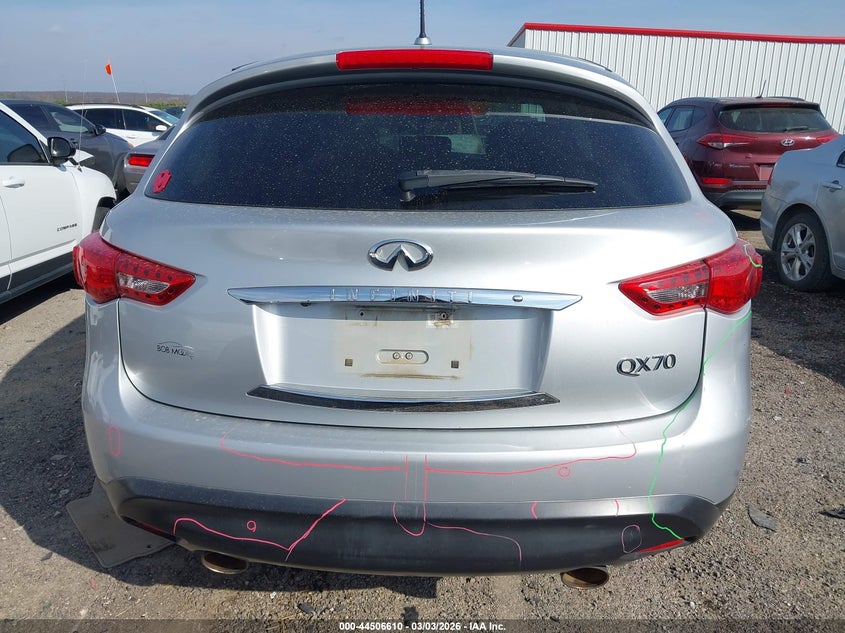 2017 Infiniti Qx70 VIN: JN8CS1MU4HM143150 Lot: 44506610