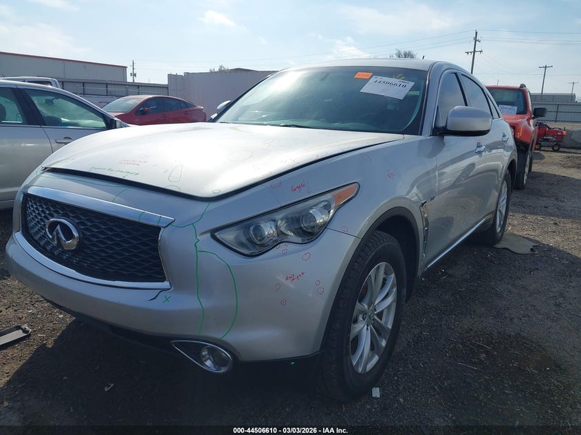 2017 Infiniti Qx70 VIN: JN8CS1MU4HM143150 Lot: 44506610