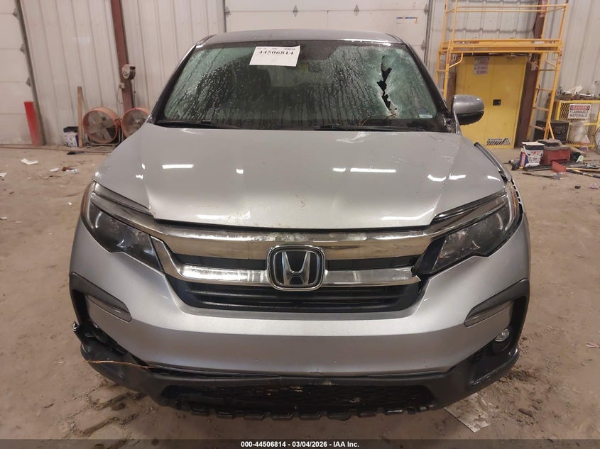 2021 Honda Pilot Awd Ex VIN: 5FNYF6H36MB032493 Lot: 44506814