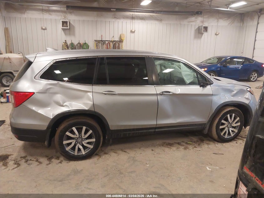 2021 Honda Pilot Awd Ex VIN: 5FNYF6H36MB032493 Lot: 44506814