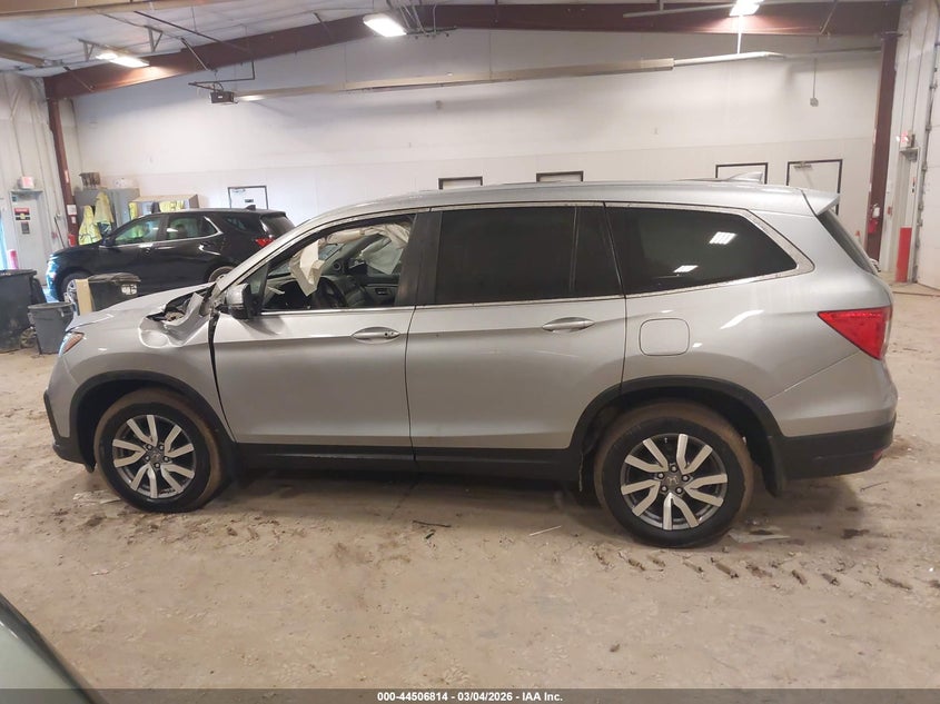 2021 Honda Pilot Awd Ex VIN: 5FNYF6H36MB032493 Lot: 44506814