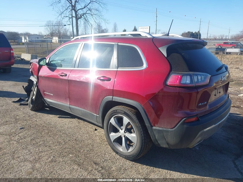 2019 Jeep Cherokee Limited 4X4