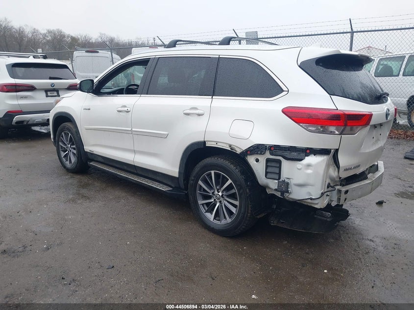 2019 Toyota Highlander Hybrid Xle