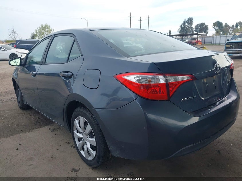 2015 Toyota Corolla Le