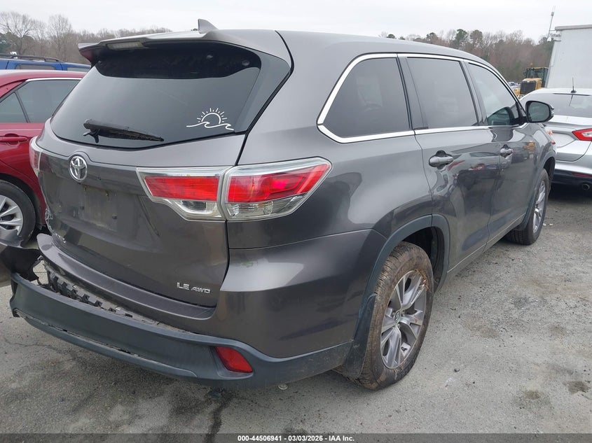 2016 Toyota Highlander Le Plus V6