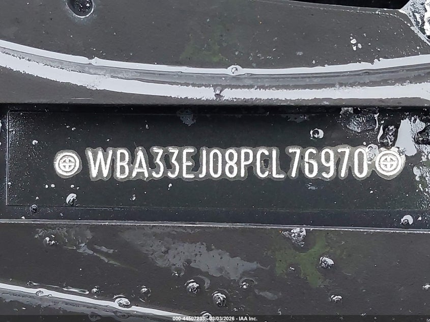 BMW 760 2023 VIN WBA33EJ08PCL76970