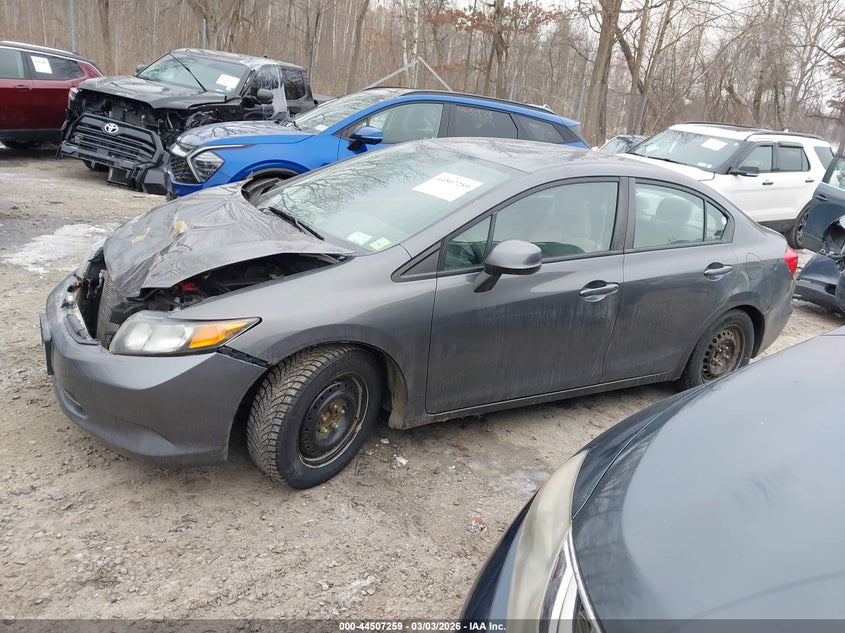 2012 Honda Civic Lx VIN: 2HGFB2F5XCH579132 Lot: 44507259