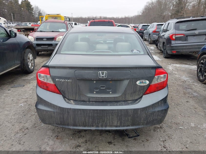 2012 Honda Civic Lx VIN: 2HGFB2F5XCH579132 Lot: 44507259