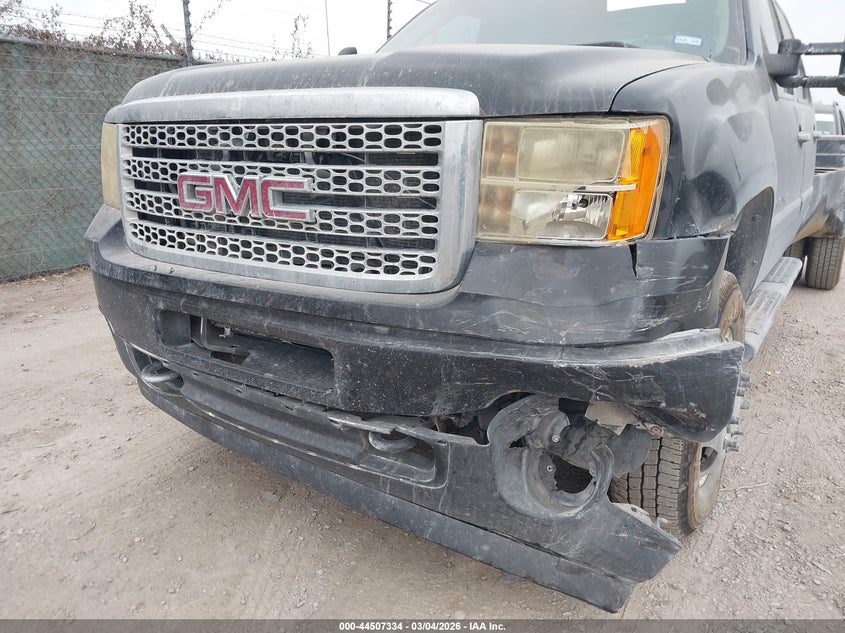 2012 Gmc SIERRA 3500Hd Denali black Lot 111044507334 Vin 1GT426C80CF221809