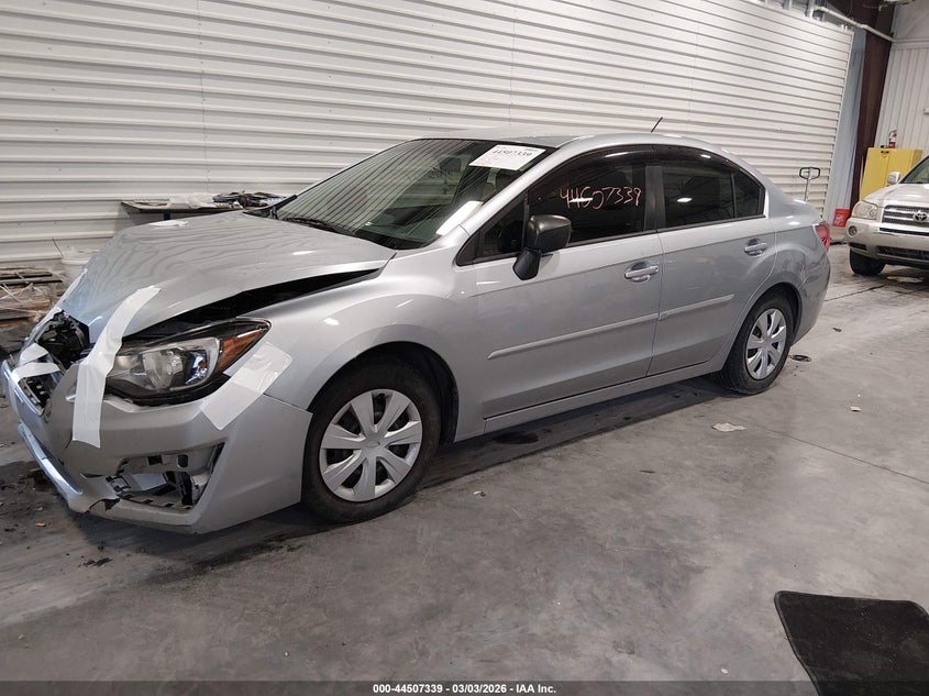 Vin: jf1gjaa64fg020598, lot: 45004095, subaru impreza 2.0i 20152