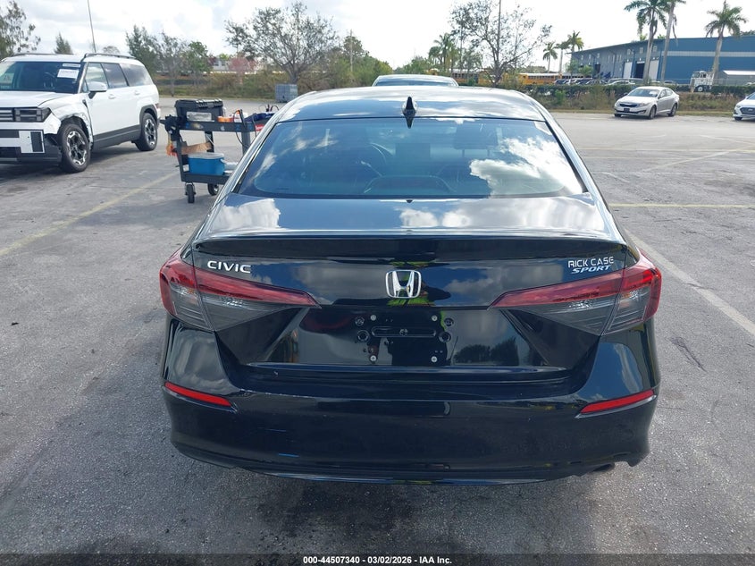 VIN 2HGFE2F54SH538744 2025 HONDA CIVIC SPORT