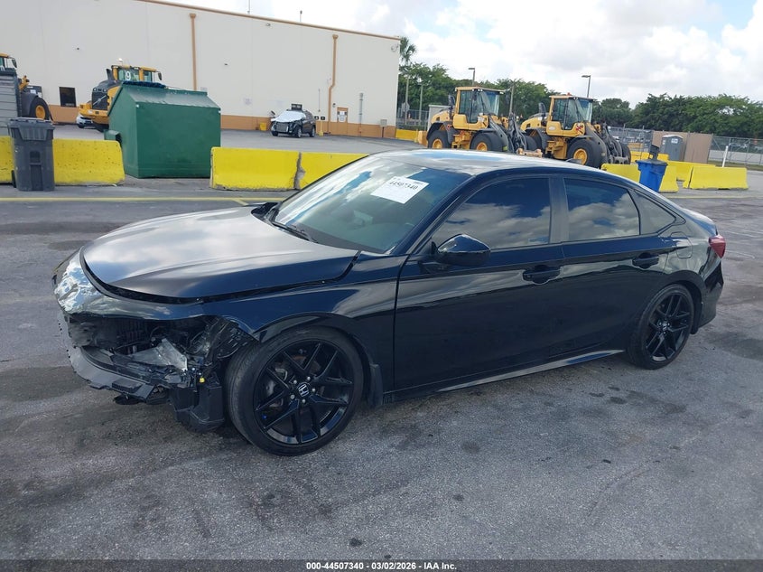 VIN 2HGFE2F54SH538744 2025 HONDA CIVIC SPORT