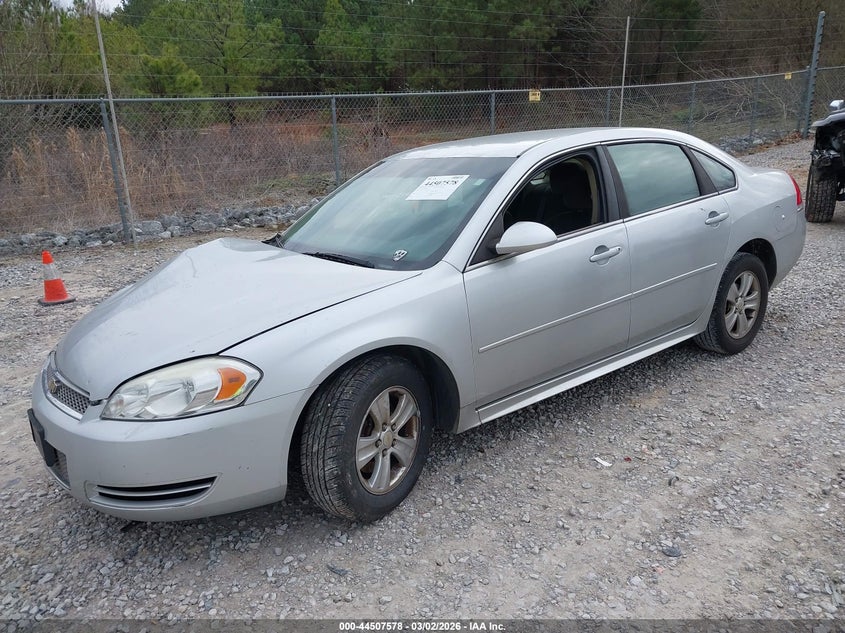 Vin: 2g1wa5e39f1112292, lot: 45004334, chevrolet impala limited ls 20152