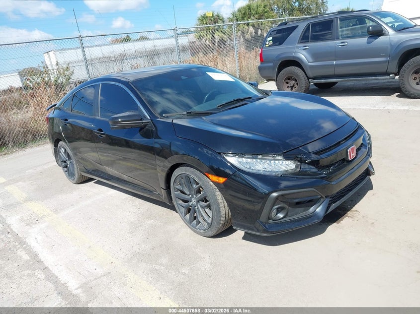 2HGFC1E52LH706948 2020 Honda Civic Si Sedan auction photo 1